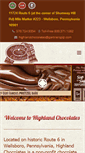 Mobile Screenshot of highlandchocolates.org